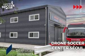 Image d'un Drone Center (Centre d'entrainement pour le Drone Soccer)