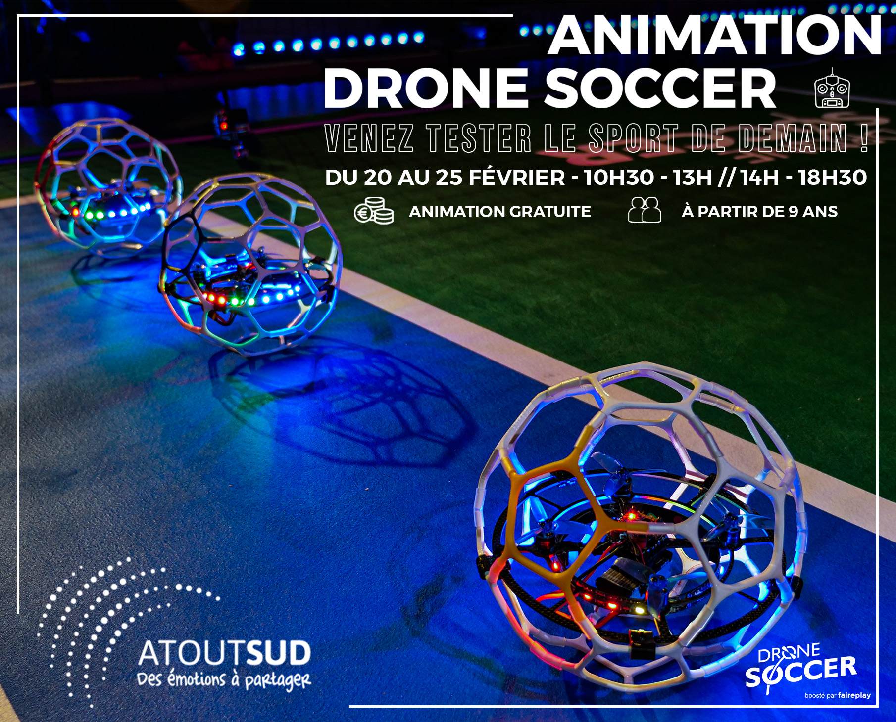 Animation – Centre commercial – Atout Sud Rezé