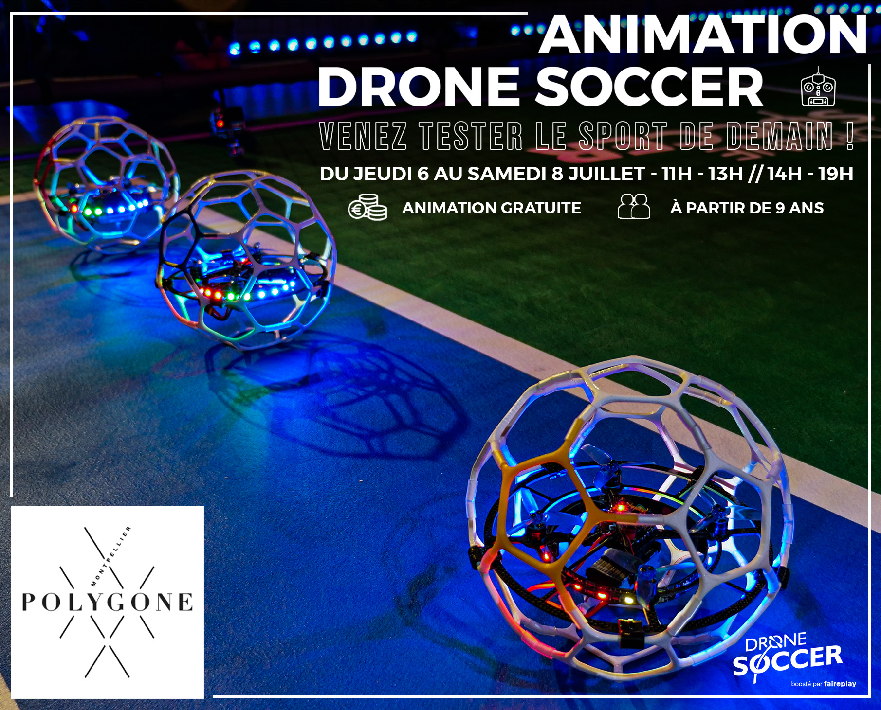 Montpellier – Centre Commercial – Animation