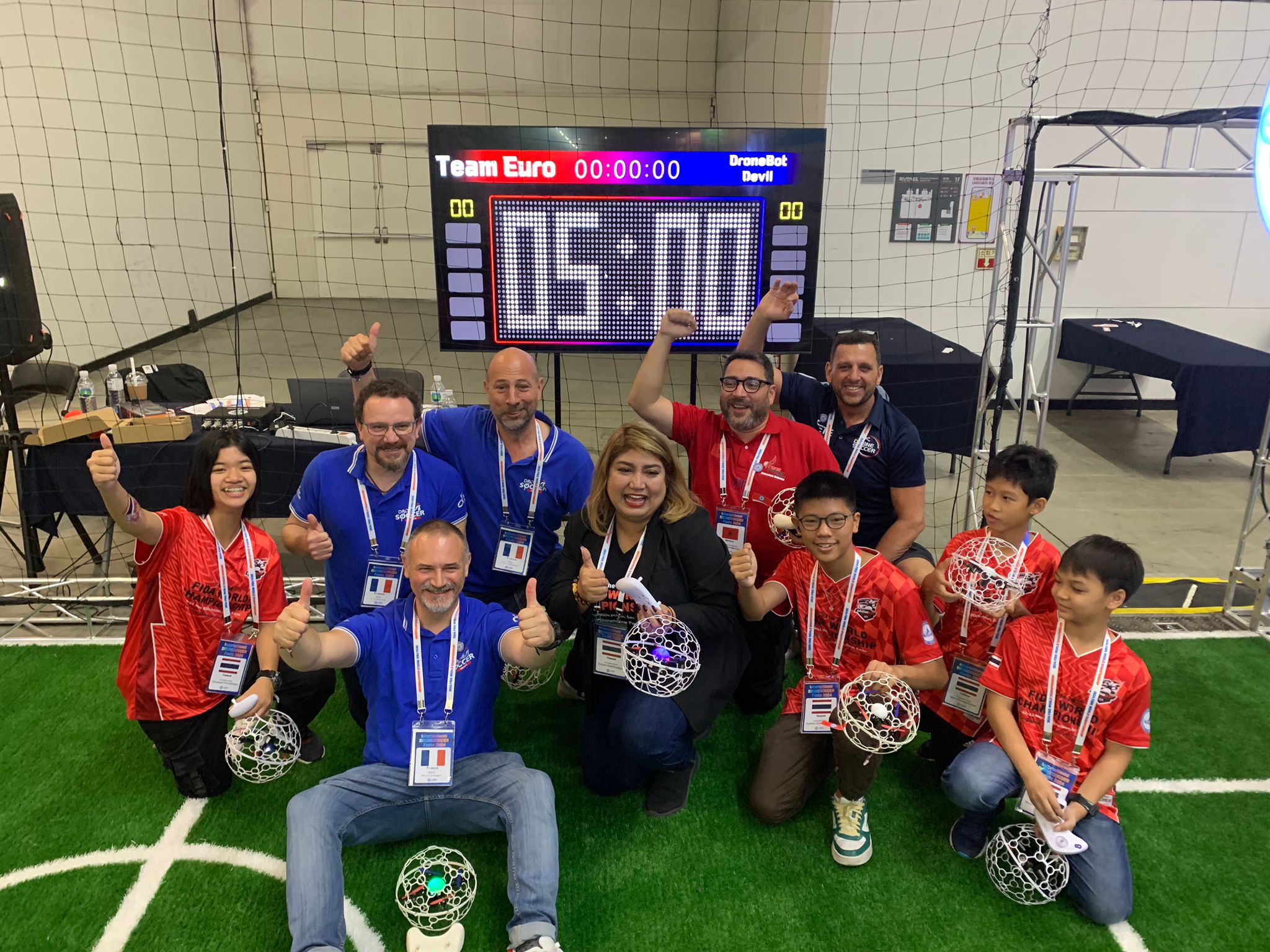 Championnat Drone Soccer Corée du Sud